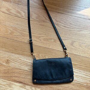 Hammitt Black Crossbody Clutch